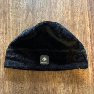 Columbia Black Knit Cap with Cozy Texture